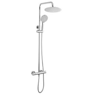 Coloana de dus fara pipa cu termostat Rea Lungo Chrome - Img 8