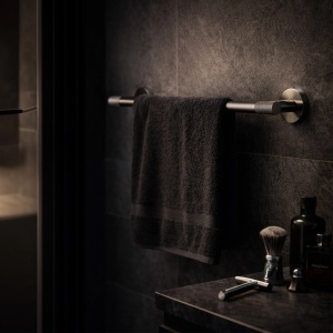 Cuier de baie, bara prosop Rea 6603 Modern Titan - Img 2