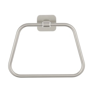 Cuier de baie, inel prosop Rea 5910 Nico Brush Nickel - Img 2