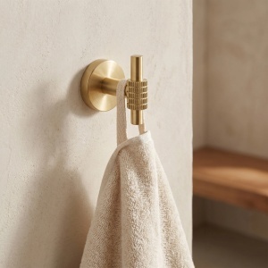 Cuier de baie Rea Rivo Brush Gold - Img 4