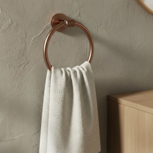 Cuier de baie Ring Galo Brush Copper 5710 - Img 4