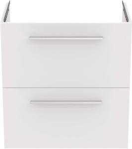 Dulap baza suspendat Ideal Standard i.Life S 60 x 37.5 x 63 cm 2 sertare alb mat - Img 2