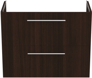 Dulap baza suspendat Ideal Standard i.Life S 80 x 37.5 x 63 cm cu 2 sertare stejar cafeniu - Img 2