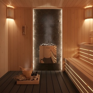 Incalzitor soba pentru sauna finlandeza cu montare pe perete Harvia BC90 9kW, 400V - Img 4