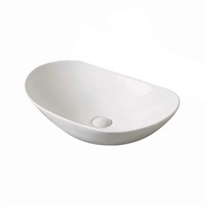Lavoar pe blat Fluminia My Life alb 61 cm - Img 1