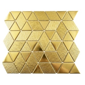 Mozaic de perete REA Glass Gold P14459