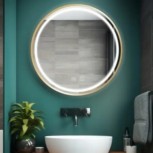 Oglinda led 50 cm MMJ Brush Rose Gold - Img 6
