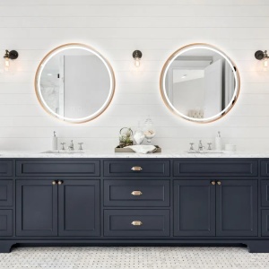 Oglindă LED si dezaburire 50cm MMJ Brush Copper - Img 8