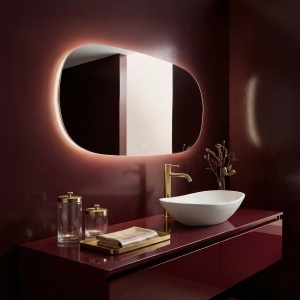 Oglindă ovala cu LED 100x60cm TOP-4 - Img 4