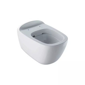 Pachet rezervor wc cu cadru incastrat Geberit Duofix si vas wc suspendat Geberit Citterio Rimfree alb si capac wc Geberit Citterio - Img 2