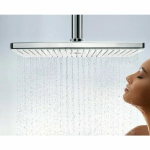 Palarie cu brat de dus Hansgrohe Rainmaker Select 460 3 functii negru - crom - Img 3