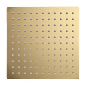 Palarie de dus patrata 25 cm REA Brush Gold JS-P015BG - Img 8