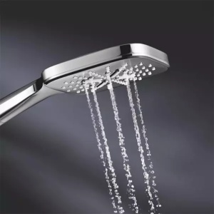 Para de dus Grohe Rainshower SmartActive 130 Cube 3 functii crom lucios - Img 1