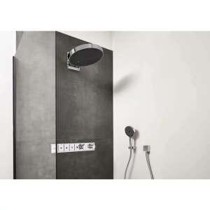 Para de dus Hansgrohe Rainfinity 130 alb mat 3 tipuri de jet - Img 6