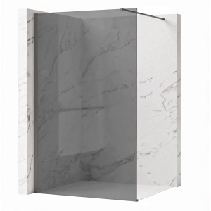 Paravan de dus Rea Flexi Grey / Titan 80