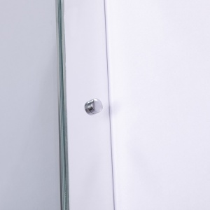 Perete de dus Walk-In WIF , Dimensiune 150cm, Sticla securizata 8mm, Culoare Crom - Img 6