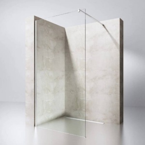 Perete dus Walk-In, PRO MONACO, Sticla securizata 6 mm, Dimensiune la alegere - Img 7