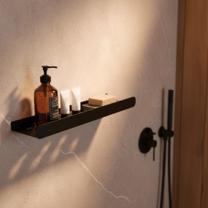Raft pentru baie SF03 45cm black matt - Img 5