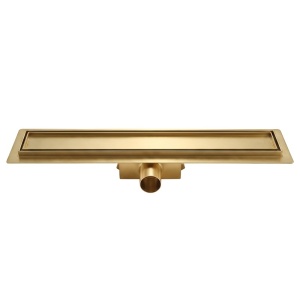 Rigola de dus DL01 Fix auriu 50 cm gratar 2 in 1 sifon 52 mm - Img 14