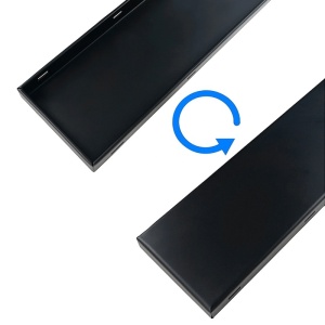 Rigola de duș liniară cu sifon fix și montaj in perete Wall DL09 80 cm – Negru - Img 13