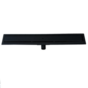 Rigola de dus liniara cu sifon fix si randament ridicat DL01 70 cm negru - Img 16