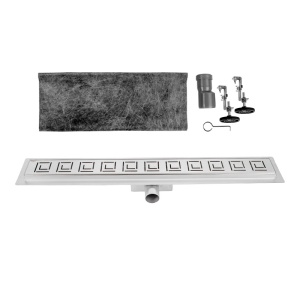 Rigola de dus liniara cu sifon fix si randament ridicat Sigma DL01 70 cm inox - Img 8