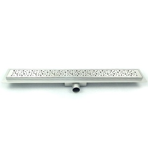 Rigola de duș liniară cu sifon fix și randament ridicat Wave DL01 80 cm – inox - Img 13