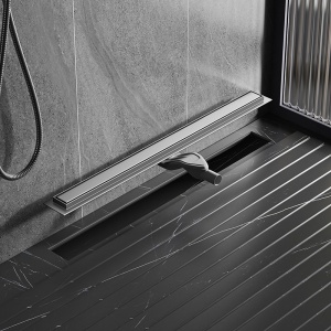 Rigola de dus liniara cu sifon rotativ si randament ridicat DL05 50 cm – inox - Img 8