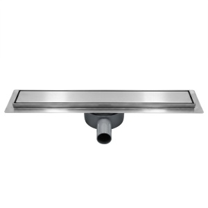 Rigola de dus liniara DL02 inox 50 cm cu gratar 2 in 1 si sifon rotativ 360 - Img 12