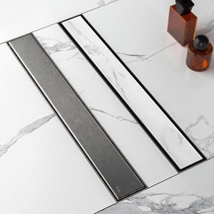 Rigola de dus liniara Rea Neox Pro Titan 90 cm, otel inoxidabil AISI 304 - Img 4