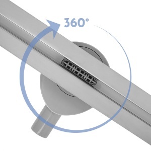 Rigola dus Rea Rea Filo Nickel Brush 80 cm - Img 3