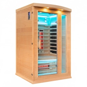 Sauna cu infrarosu MO-A2 PR, 120 x 105 x 190 cm pentru 2 persoane - Img 2