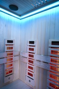 Sauna cu infrarosu MO-B2 PR, pentru 2 persoane 120 x 105 x 190 cm - Img 15
