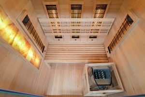 Sauna finlandeza cu infrarosu MO-SW2 COMBO si soba Harvia 3.5 kW 130 x 110 x 190 cm - Img 13