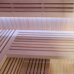 Sauna finlandeza pentru gradina cu soba Asker pentru 4-6 persoane, 180 x 180 cm - Img 19
