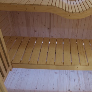 Sauna finlandeza pentru gradina cu soba Molde pentru 2-4 persoane, 180 x 200 cm - Img 20