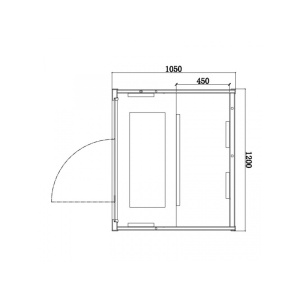 Sauna uscata cu infrarosu la temperatura joasa pentru 2-3 persoane Alta2 120 x 105 cm - Img 11