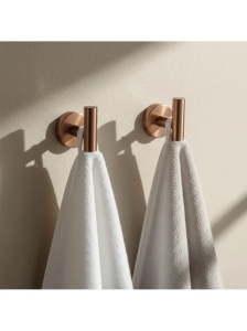 Set accesorii pentru baie Ari Brush Copper 4 piese - Img 3