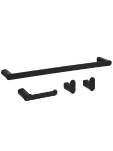 Set accesorii pentru baie Mati Black 4 piese - Img 2