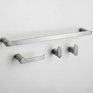 Set accesorii pentru baie Mati Brush Nickel 4 piese - Img 7