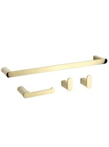 Set accesorii pentru baie Mati Gold 4 piese - Img 2