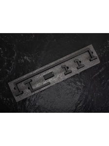 Set accesorii pentru baie Rio Black 4 piese - Img 7