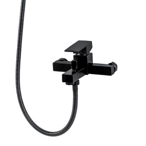 Set baterie dus si cada cu montaj pe perete F302 Black - Img 11