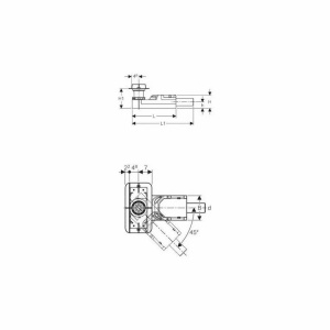 Set complet rigola Geberit CleanLine 80 inox lungime 30-90cm inaltime 65-90mm - Img 5