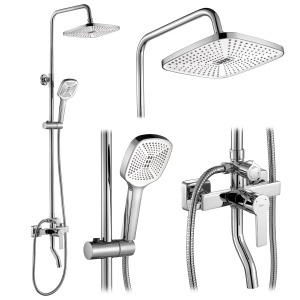 Set de dus aparent Rea Argus Tytan black MY2021-77C