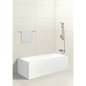 Set de dus cu bara Hansgrohe Crometta 65 cm crom - alb - Img 2