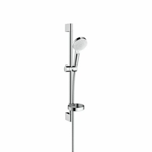 Set de dus cu bara Hansgrohe Crometta Vario si savoniera crom - Img 1