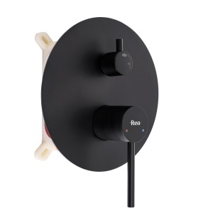 Set de dus incastrat Rea Foss Clif negru mat cu box inclus - Img 2