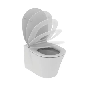 Set vas wc suspendat cu capac softclose si bideu suspendat Ideal Standard Connect Air Aquablade - Img 7