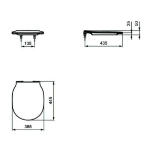 Set vas wc suspendat Ideal Standard Connect Air AquaBlade negru mat cu capac slim softclose - Img 10